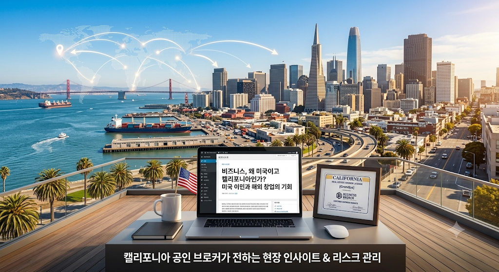 비즈니스, 왜 미국이고 캘리포니아인가? 미국 이민과 해외 창업의 기회